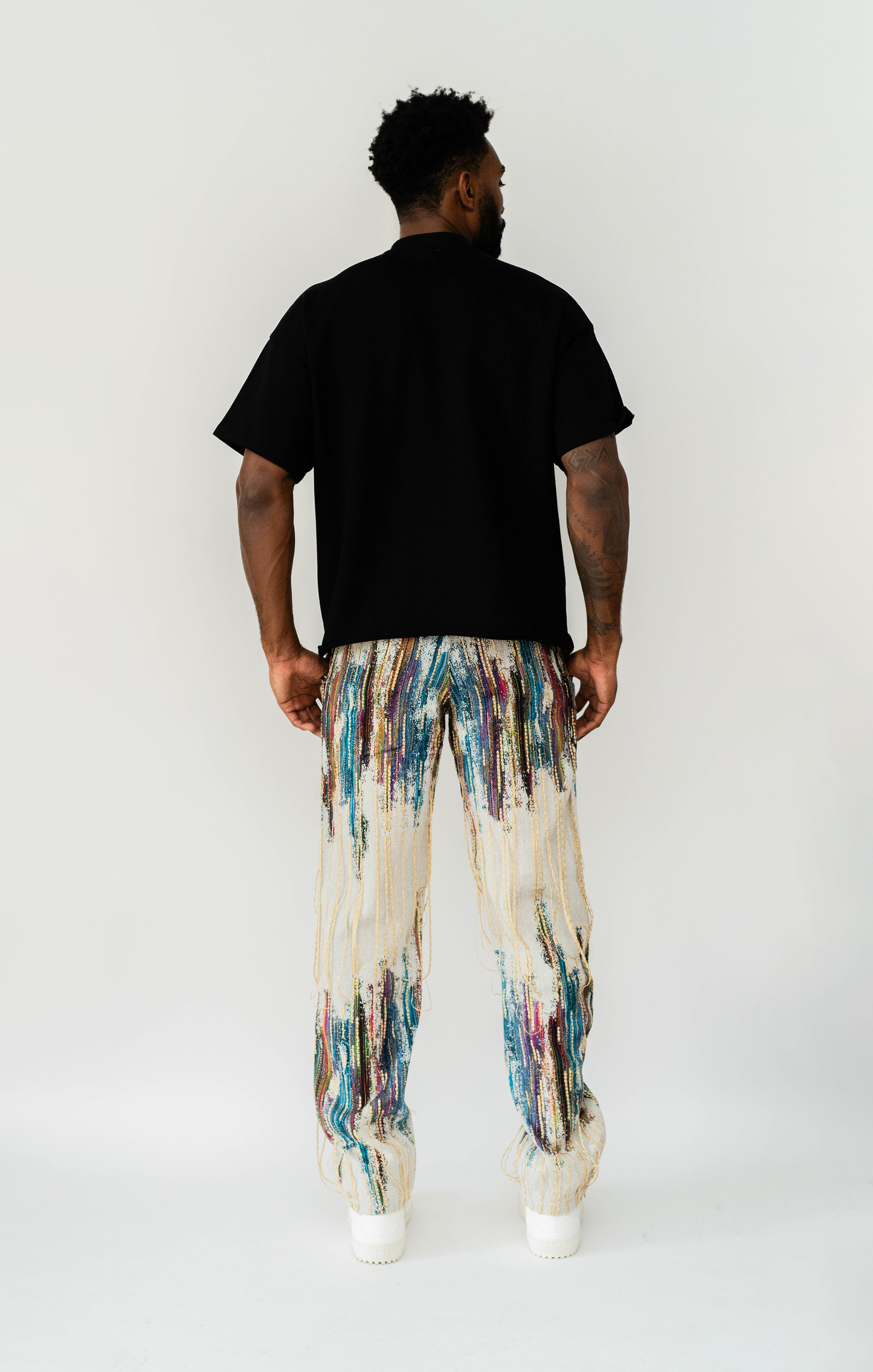 DAHABE FRINGED TROUSER