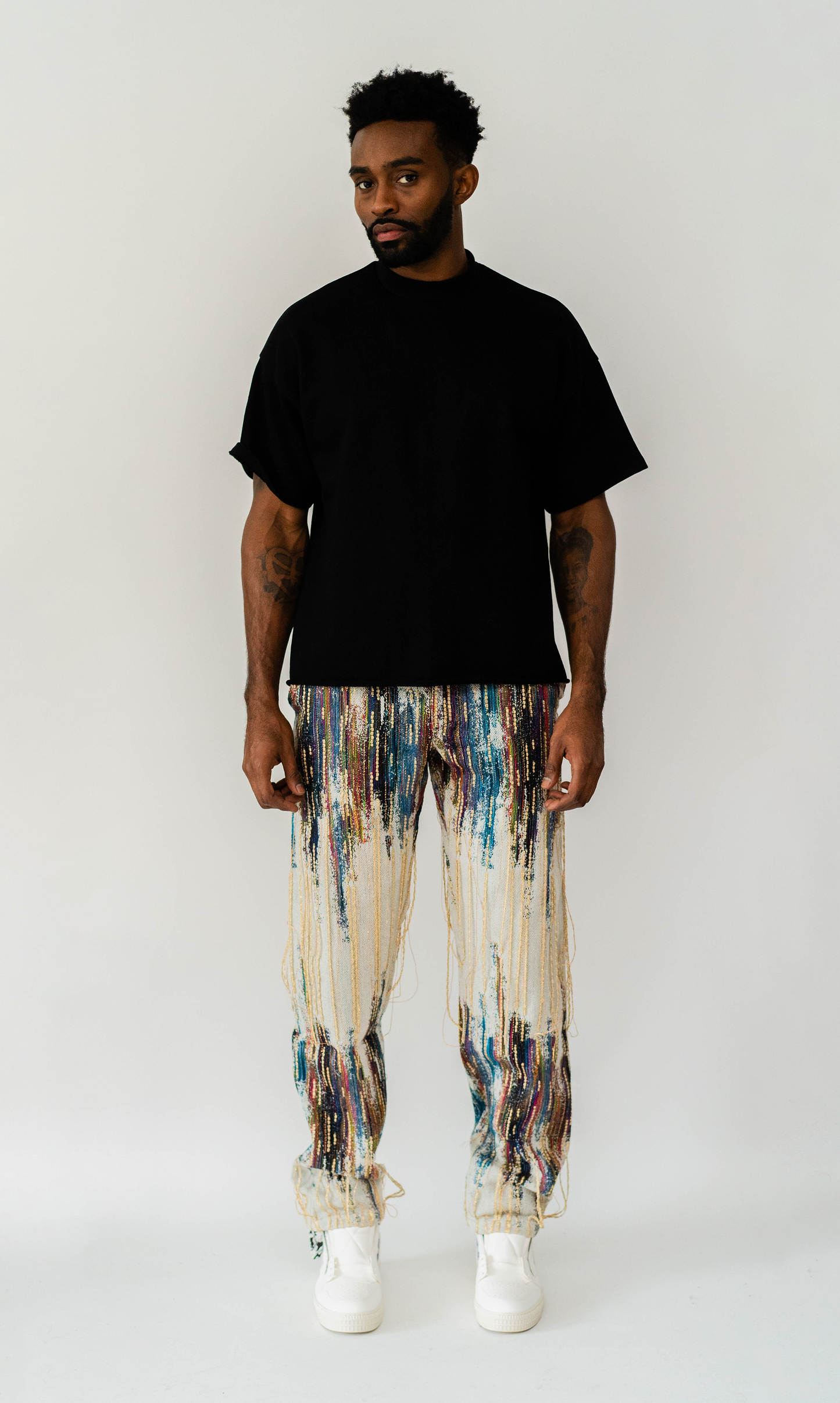 DAHABE FRINGED TROUSER