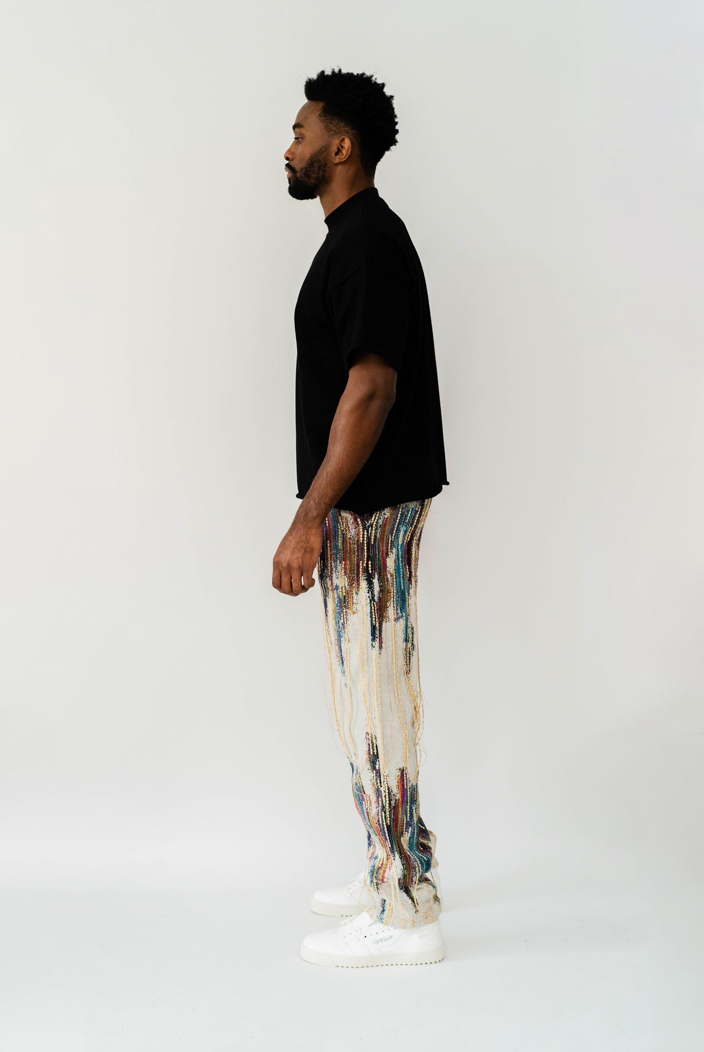 DAHABE FRINGED TROUSER