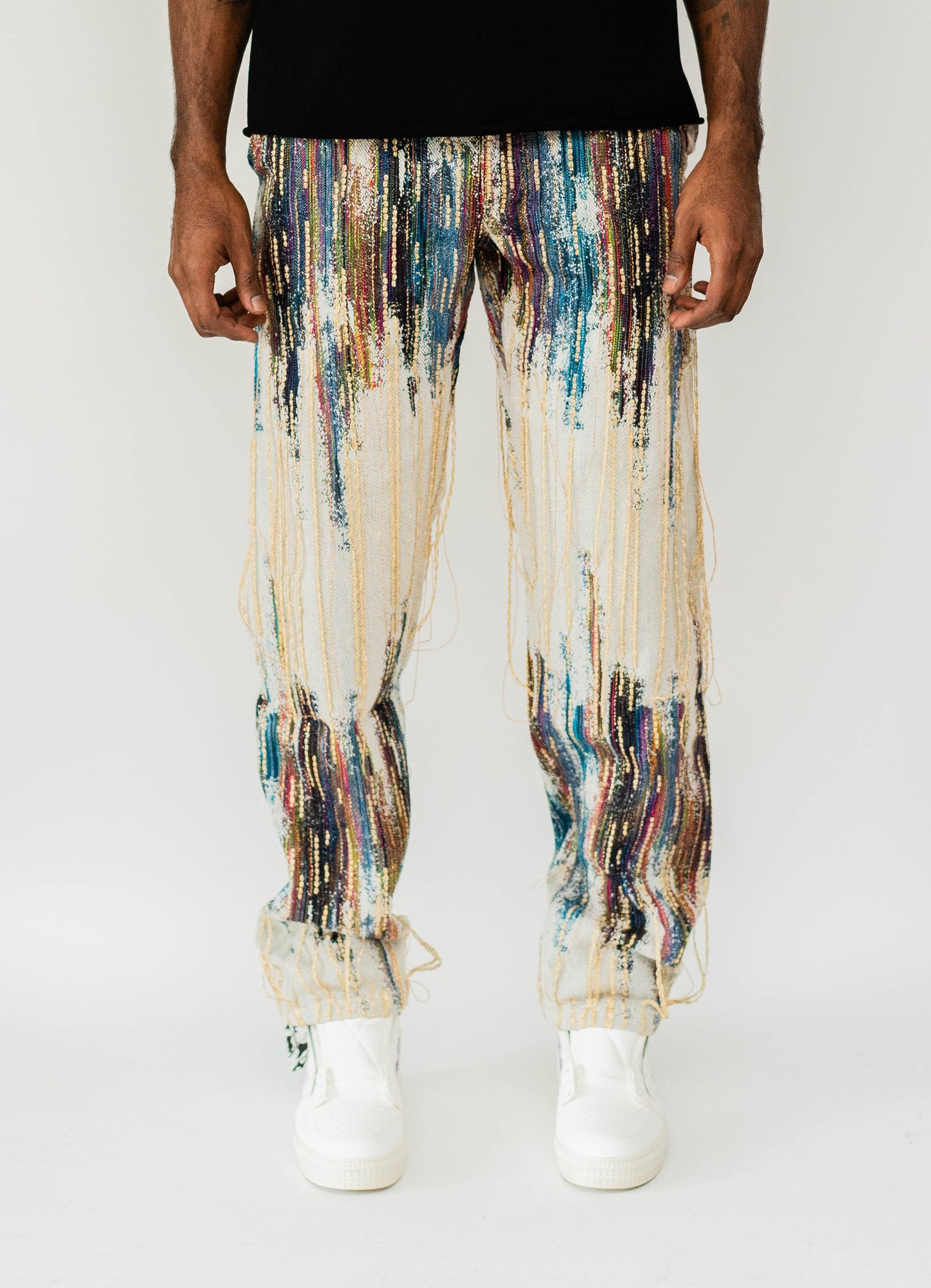 DAHABE FRINGED TROUSER